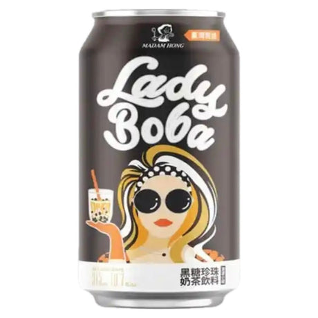 Madam Hong Lady Boba Brown Sugar Bubble Tea 315ml - Asian Online Superstore UK