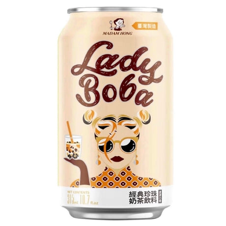 Madam Hong Lady Boba Classic Bubble Tea 315ml - Asian Online Superstore UK