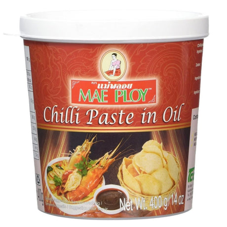 Mae Ploy Chilli paste Paste in Oil 400g - Asian Online Superstore UK
