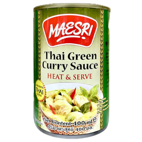 Maesri Green Curry Sauce 400ml | Asian Grocery UK
