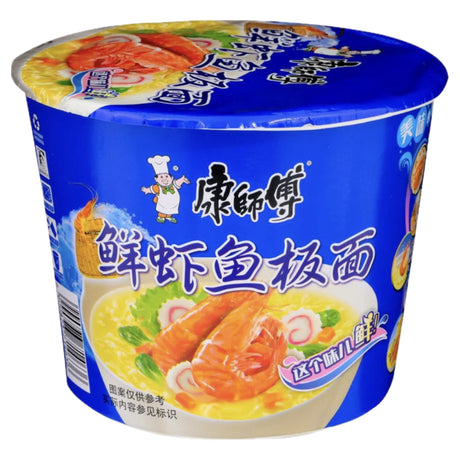 MAK Master Kong Instant Bowl Noodle Fish & Prawn Flavour 102g - Asian Online Superstore UK