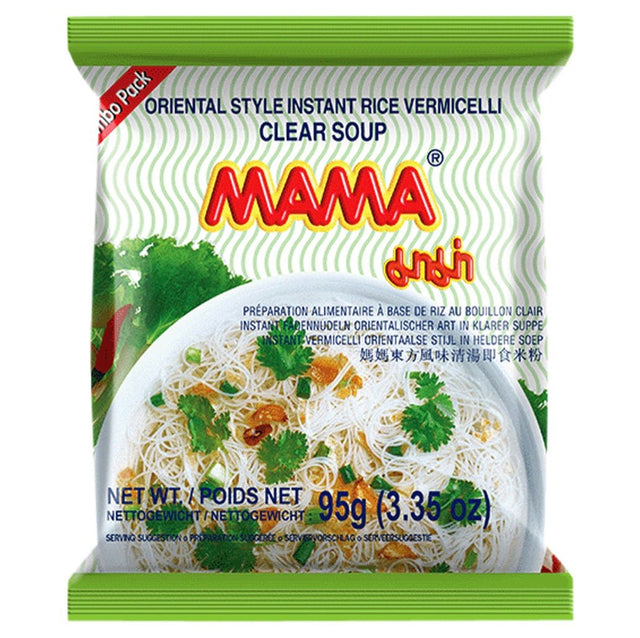 Mama Clear Soup Rice Vermicelli Instant Noodle (Jumbo Pack) 95g - Asian Online Superstore UK