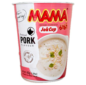 Mama Jok Cup Pork Instant Rice Porridge 45g | Asian Grocery UK