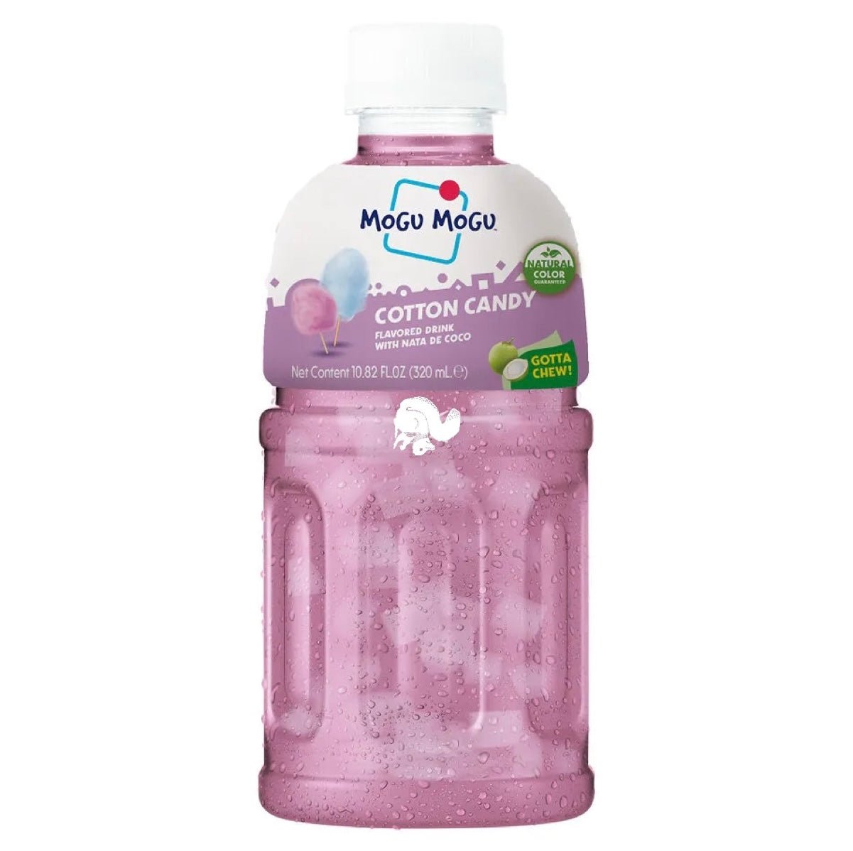 Mogu Mogu Nata De Coco Cotton Candy Flavour 320ml - Asian Online Superstore UK