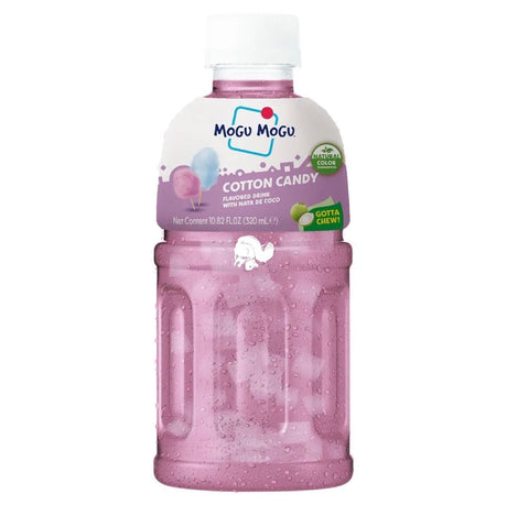 Mogu Mogu Nata De Coco Cotton Candy Flavour 320ml - Asian Online Superstore UK