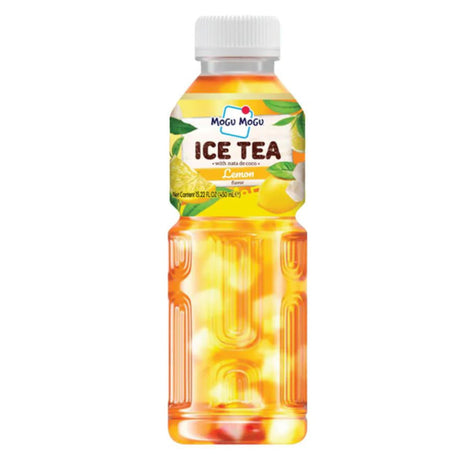 Mogu Mogu Nata De Coco Ice Tea Lemon Flavour 450ml - Asian Online Superstore UK