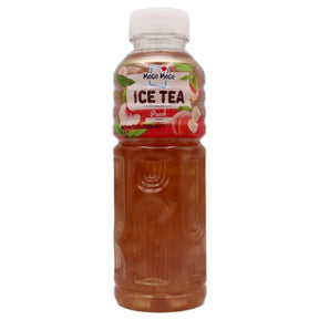 Mogu Mogu Nata De Coco Ice Tea Peach Flavour 450ml | Asian Grocery UK