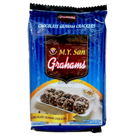 M.Y. San Choco Graham Crackers 225g - Asian Online Superstore UK