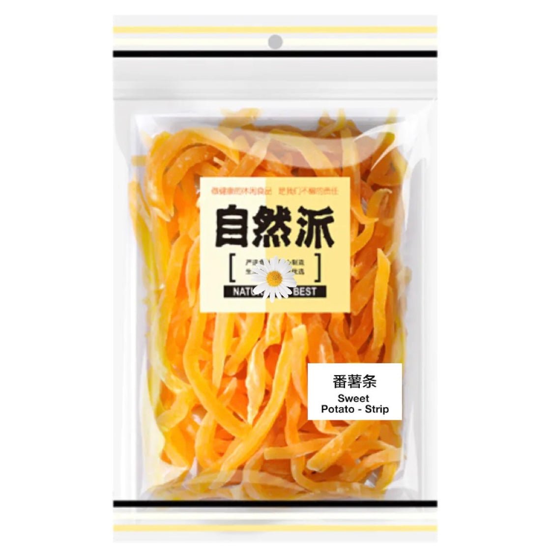 Nat Natural Is Best Sweet Potato Slice Strip 140g - Asian Online Superstore UK