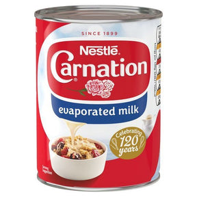 Nestle Carnation Evaporated Milk RRP: 1.59 (P/M) 410g | Asian Grocery UK