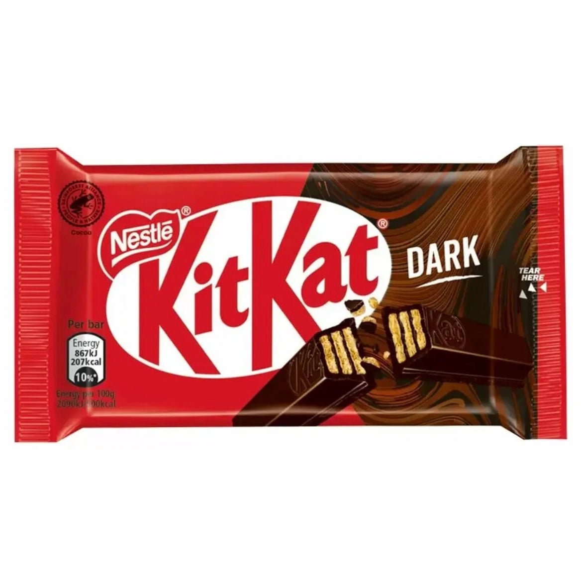 Nestle Kit kat 4 Finger Dark Chocolate Bar (W) 45g - Asian Online Superstore UK