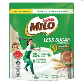 Nestle Milo Active Go Less Sugar (10x27g Sachet) 270g | Asian Grocery UK
