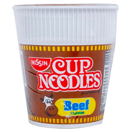 Nissin Cup Noodle Beef Flavour (CAR) 60g - Asian Online Superstore UK