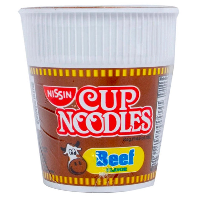 Nissin Cup Noodle Beef Flavour (CAR) 60g - Asian Online Superstore UK