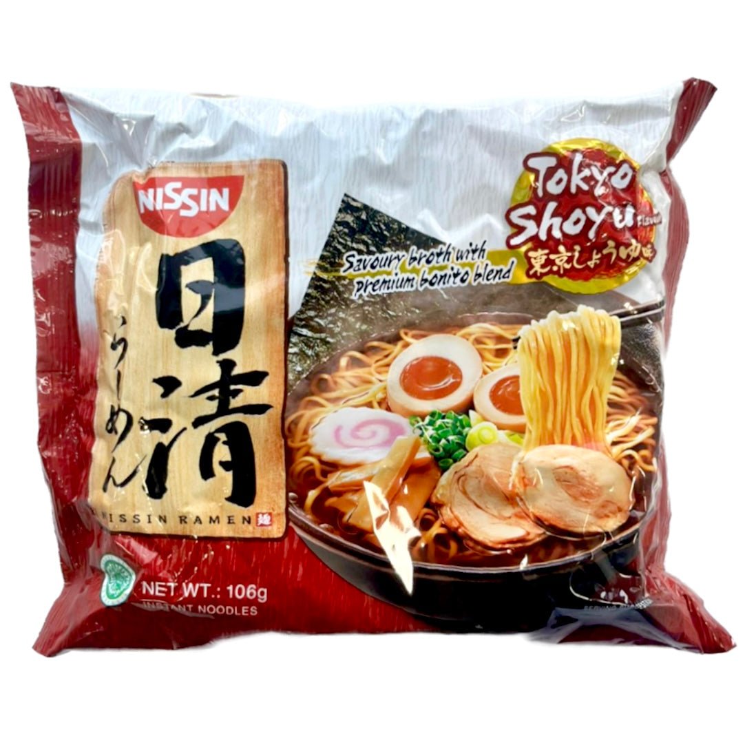 Nissin Japanese Ramen Tokyo Shoyu Flavour 106g - Asian Online Superstore UK