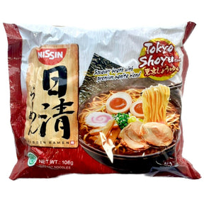 Nissin Japanese Ramen Tokyo Shoyu Flavour 106g | Asian Grocery UK