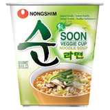 Nongshim Cup Soon Veggie Ramyum Instant Noodle Soup 67g - Asian Online Superstore UK