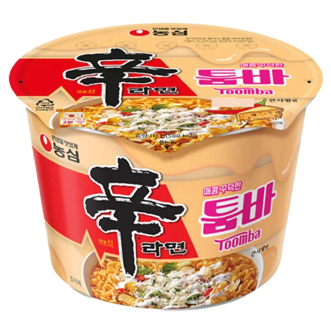 Nongshim Shin Ramyun Big Bowl Stir - fry Tomba (Spicy & Creamy Flavour)113g - Asian Online Superstore UK