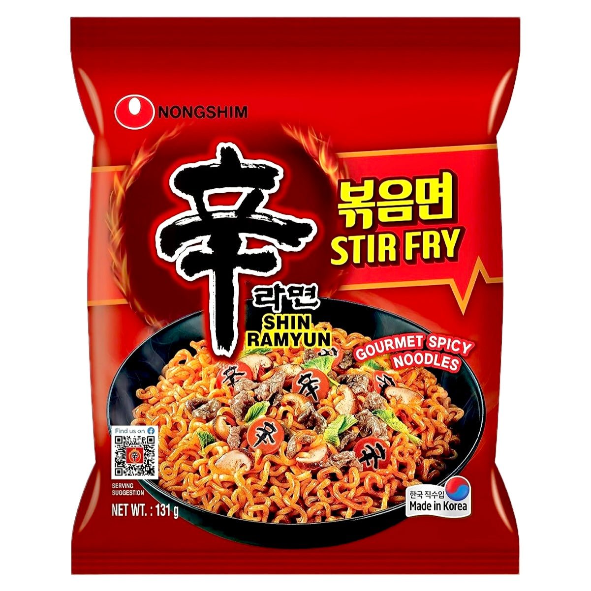 Nongshim Shin Ramyun Stir - Fry 131g - Asian Online Superstore UK