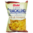 Oishi Ribbed Cracklings in Old Fashion Salt & Vinegar Flavour 90g - Asian Online Superstore UK