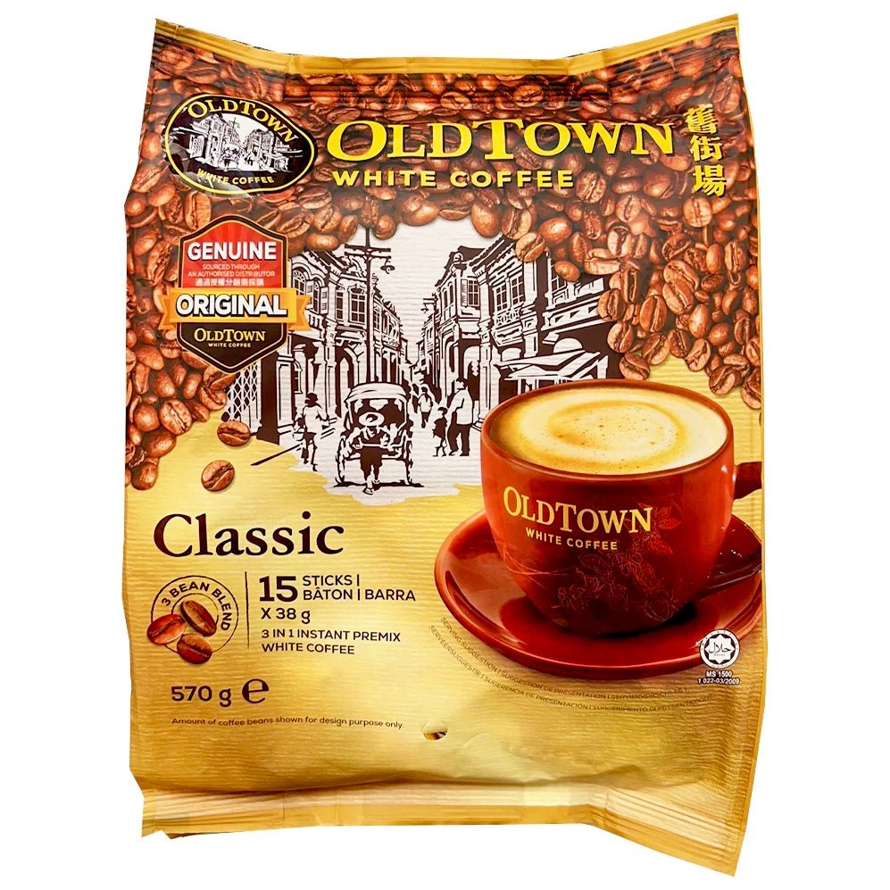 Old Town White Coffee 3in1 Classic (38gx15) 570g - Asian Online Superstore UK