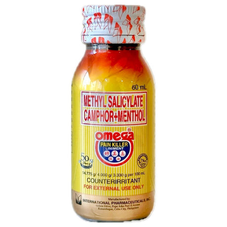 Omega Pain Killer Liniment 60ml - Asian Online Superstore UK