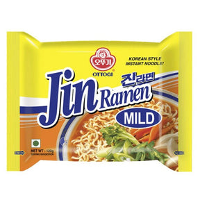 SO: Ottogi Jin Ramen Mild Instant Noodle 120g | Asian Grocery UK