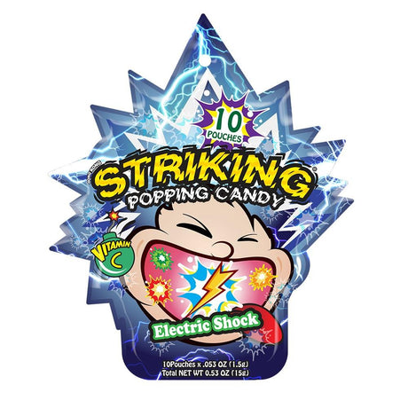 Outdated: Striking Popping Candy Electric Shock 15g (BBD: 05 - 06 - 25) - Asian Online Superstore UK