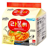 Paldo Rabokki Instant Stir - fried Noodles (Hot & Spicy Flavour) 4x145g - Asian Online Superstore UK