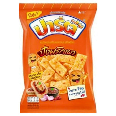 Party Wheat & Sweet Potato Snack Coated Caramel Chili Paste Bread Flavour 48g - Asian Online Superstore UK