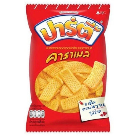 Party Wheat & Sweet Potato Snack Original Caramel Flavour 48g - Asian Online Superstore UK