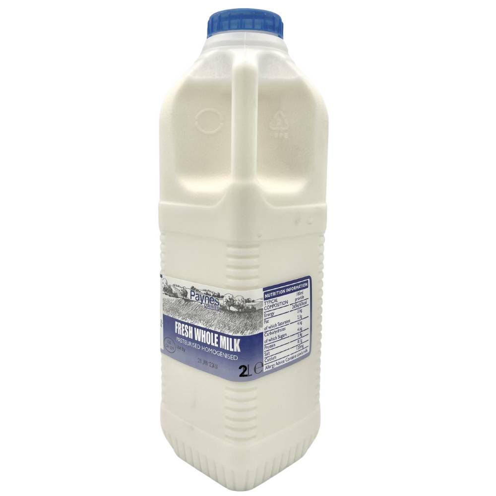 Paynes Fresh Whole Milk 2L - Asian Online Superstore UK