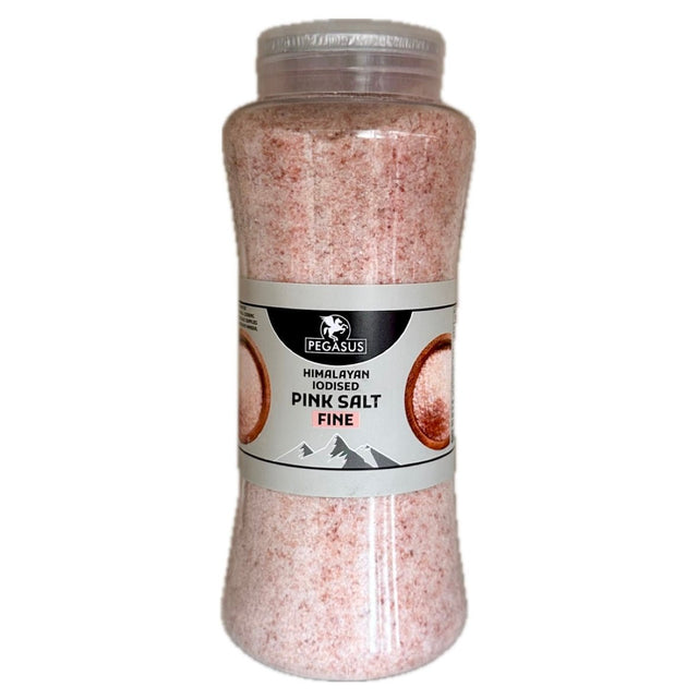 Pegasus Himalayan Iodised Pink Salt Fine 800g - Asian Online Superstore UK