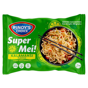 Pinoy’s Choice Super Mei Noodle Kalamansi Flavour 60g | Asian Grocery UK