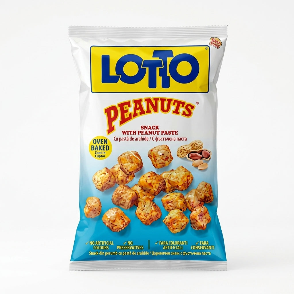 Lotto Peanuts Snack with Peanut Paste by Best Foods
