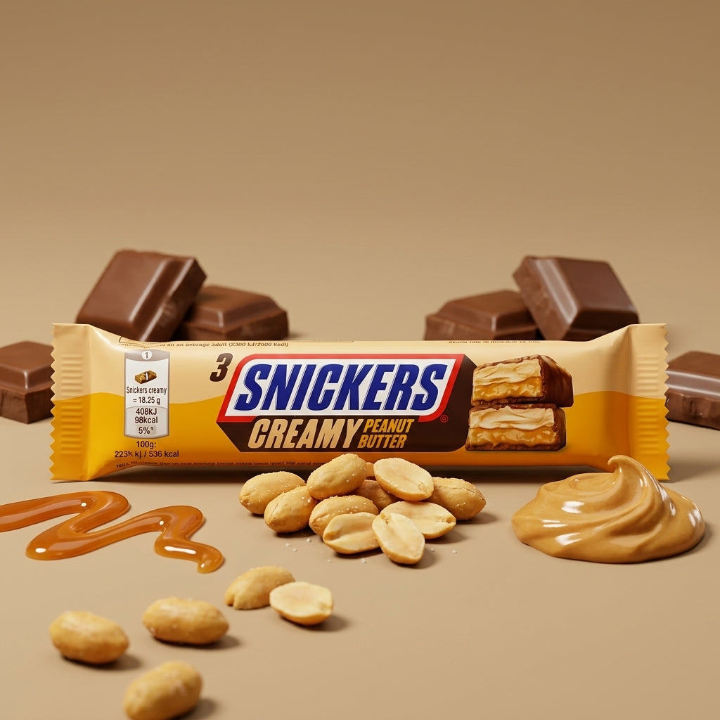 Snickers Creamy Peanut Butter 3 (54.75g)