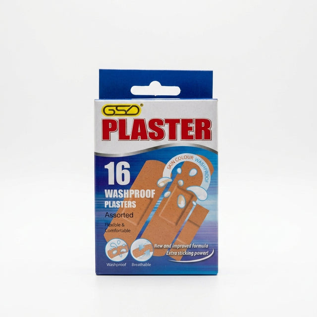 GSD Plaster 16 Washproof Plasters Assorted | Asian Grocery UK