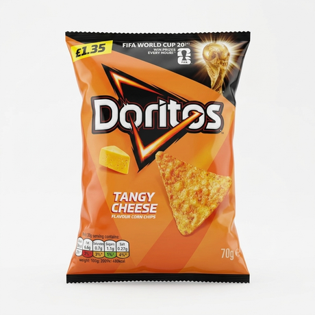 Doritos Tangy Cheese Flavour Corn Chips 70g | Asian Grocery UK