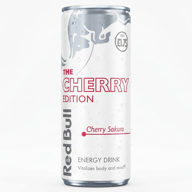 Red Bull The Cherry Edition Cherry Sakura Energy Drink 250ml | Asian Grocery UK