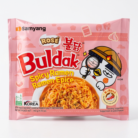 Samyang Buldak Rosé Spicy Ramen 140g | Asian Grocery UK