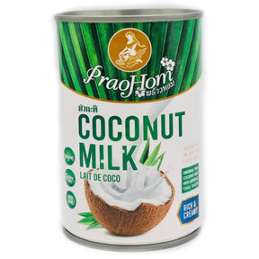 PraoHom Coconut Milk 17-19% Tin 400ml | Asian Grocery UK