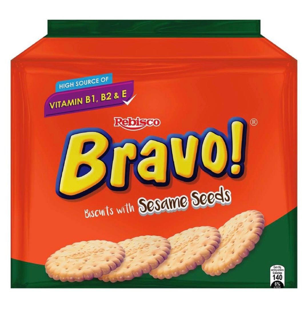 Rebisco Bravo Biscuit With Sesame Seeds (10x30g) 300g - Asian Online Superstore UK