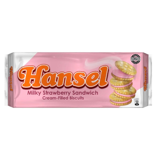 Rebisco Hansel Strawberry Sandwhich (10x31g) 310g - Asian Online Superstore UK