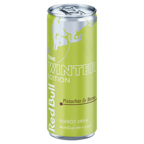 Red Bull Winter Edition Pistachio & Berries 250ml can front | Asian Grocery UK