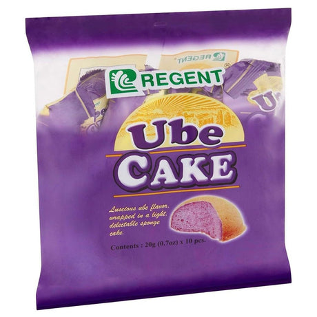 Regent Ube Cake (10x20g) 200g - Asian Online Superstore UK