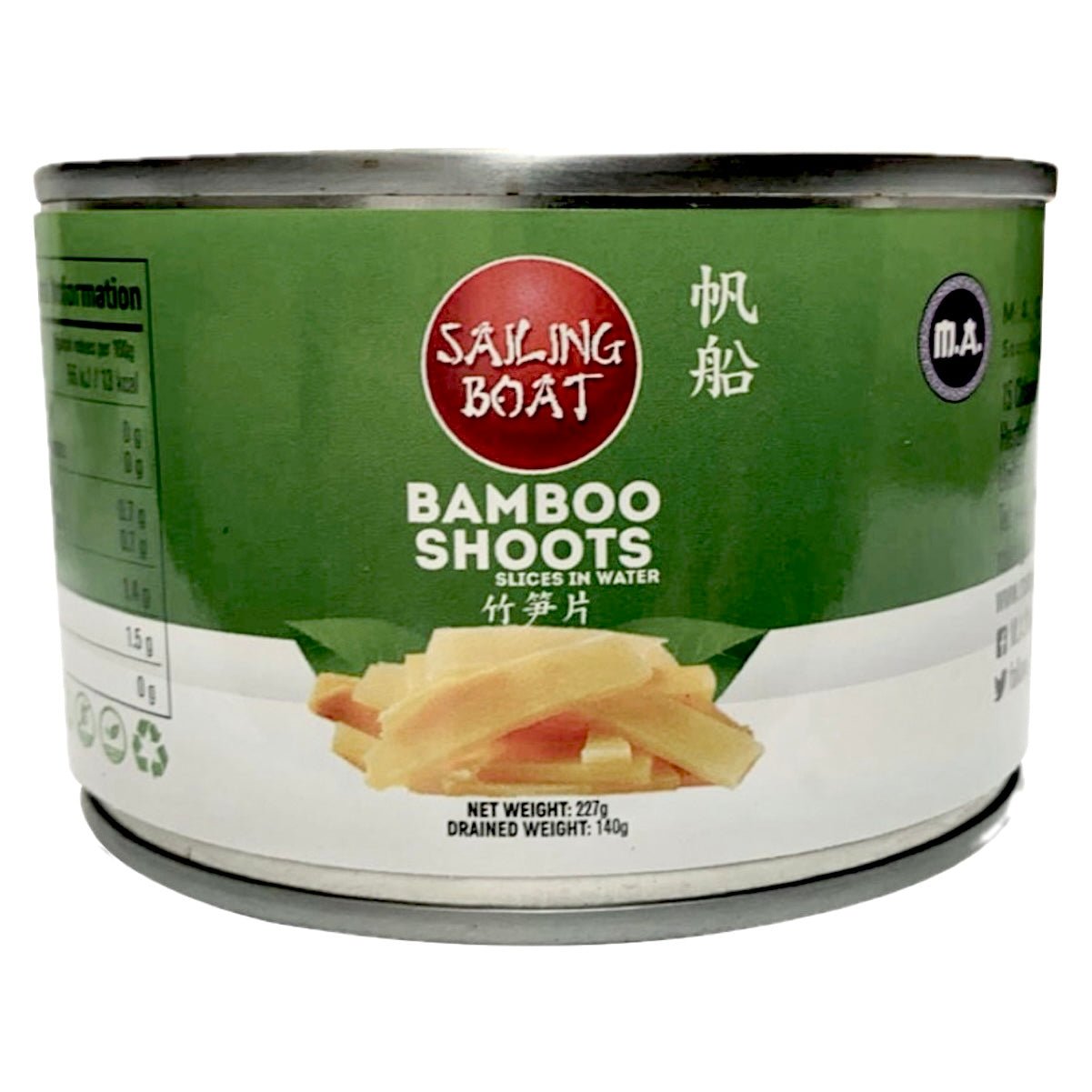 Sailing Boat Bamboo Shoot Slice 227g - Asian Online Superstore UK