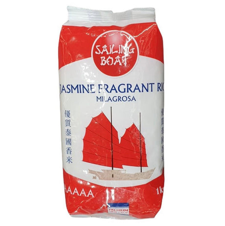 Sailing Boat Jasmin Fragrant Rice 1kg - Asian Online Superstore UK