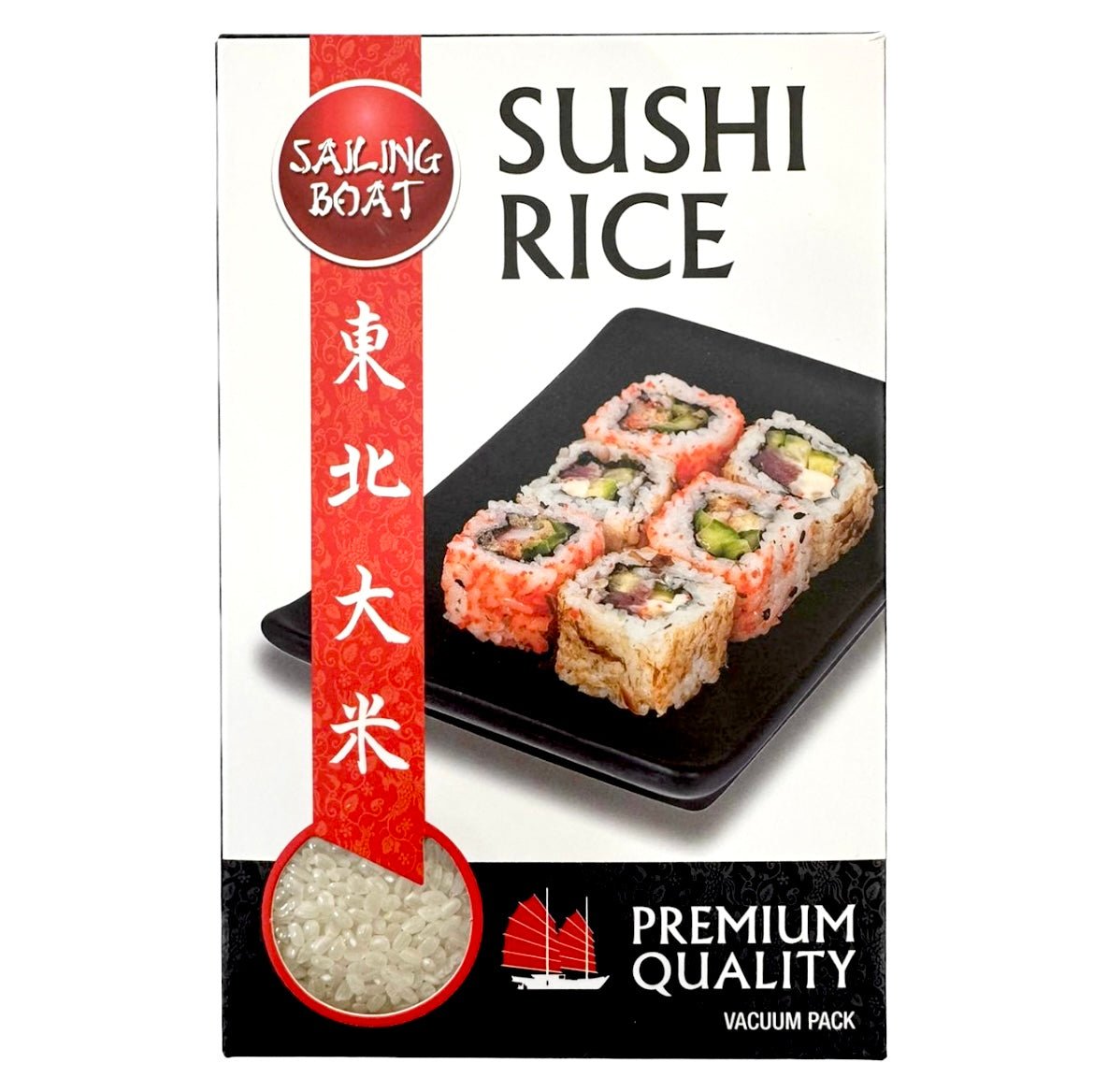 Sailing Boat Sushi Rice (Round Grain Rice) 1kg - Asian Online Superstore UK