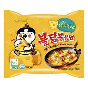 Samyang Buldak Cheese Hot Chicken Flavour Ramen 140g | Asian Grocery UK