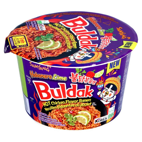 Samyang Buldak Hot Chicken Flavour Ramen Big Bowl Habanero 110g - Asian Online Superstore UK